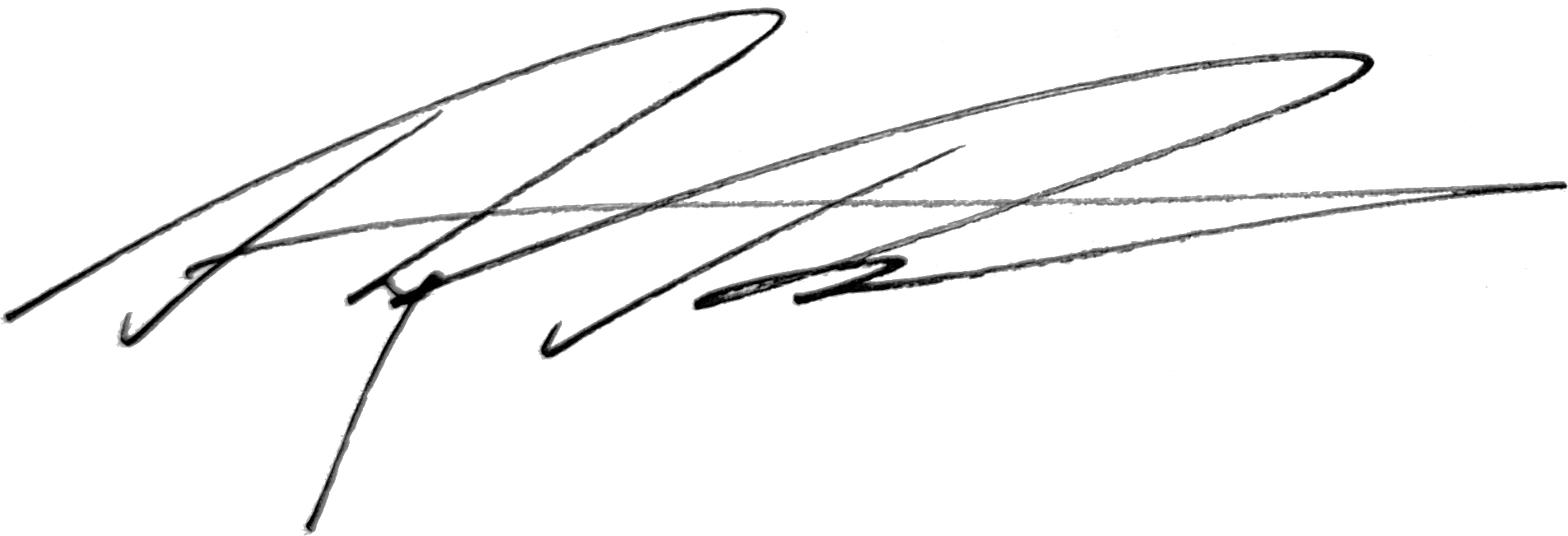 Rideg Róbert aláírása